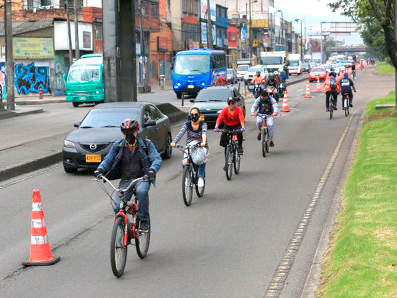 bicicleta bogota desconfinamiento